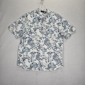 Vans Off The Wall Hawaiian  Tropical Men's Button Up  Shirt Size XL